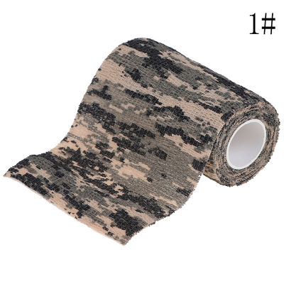 guliang630976 1PC outdoor Camo ปืนล่าสัตว์ camping camouflage Stealth DUCT TAPE Wrap 10cm * 4.5M