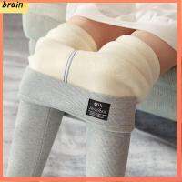 BRAIN Lambswool กางเกงเลคกิ้งขนแกะ สะดวกสบายสบายๆ สีทึบทึบ เลกกิ้งฤดูหนาว ของใหม่ ยืดได้ยืดหยุ่น กางเกงที่อบอุ่น สำหรับผู้หญิง