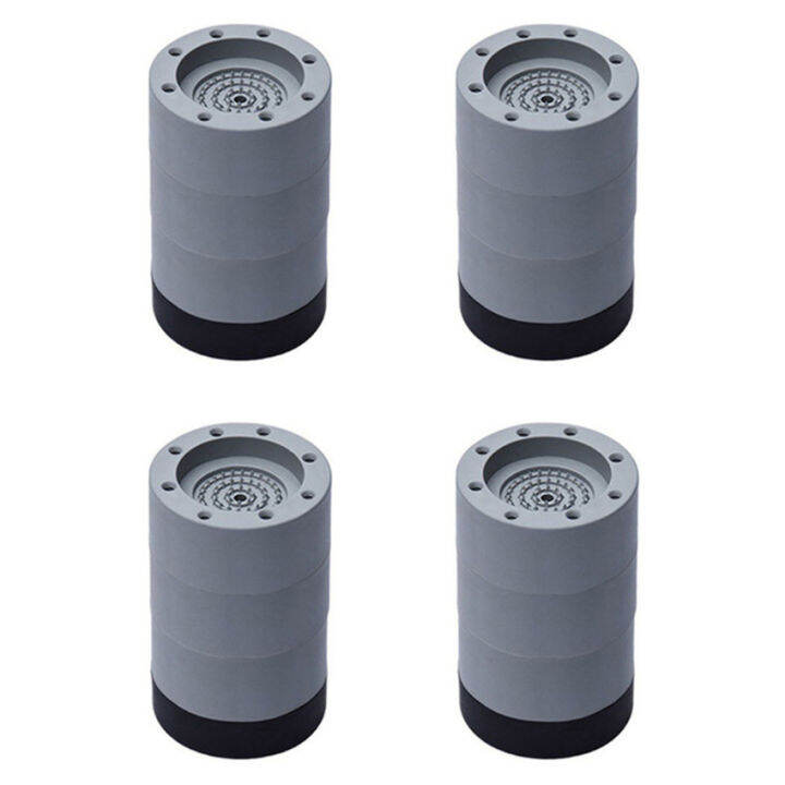 4Pcs Washing Machine AntiVibration Feet Heavy Duty Washer Dryer Pad