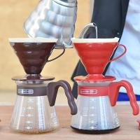 รับประกันของแท้ 100% HARIO V60 Coffee Server 02 Set / ชุดเซตดริปกาแฟ รุ่น 1-4 ถ้วย