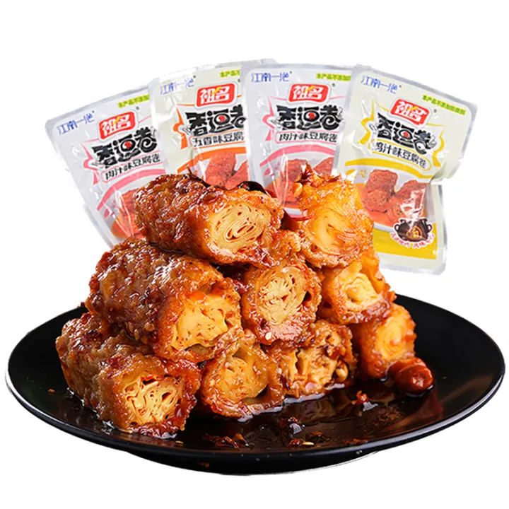 The famous dried bean curd with fragrant bean roll 500g tofu roll with