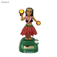 Hippied? พลังงานแสงอาทิตย์ขับเคลื่อนเต้นแกว่งเคลื่อนไหว Bobble Dancer รถตกแต่งฮาโลวีน