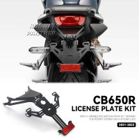 ใหม่สำหรับ Honda CB650R CB 650 R CB 650R 2021 2022 2023รถจักรยานยนต์ด้านหลังหางสั้นสต็อกผู้ถือแผ่นป้ายทะเบียน Tailstock cket Kit