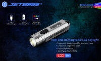 JETBeam Mini One ไฟฉายพวงกุญแจ วัสดุสแตนเลส เน้นพกพาสะดวก ด้วยขนาดที่เล็ก แต่สว่างมากถึง 500 Lumens