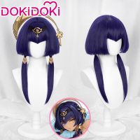 IN STOCK Dokidoki Candace Wig Game Genshin Impact Cosplay Wig Short Hair Heat Resistant Candace Wig Genshin Impact Sumeru