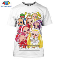 Xzx180305 DoReMi magic loli sum xort 3D printed men women tes OPS graphic summer T-shirts Harajuku time style shirt