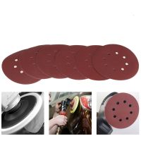 1PC 125mm Abrasive Sand Paper Hook Loop Sanding Paper Disc Power Tools Accessories Grits 40 -3000