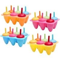 Ice Lolly Moulds Summer Ice Cream Mould แม่พิมไอติม กล่องทำไอศครีม กล่องทำไอศกรีม พิมพ์ทำไอศครีม พิมพ์ไอติมแท่ง แป้นพิมพ์ำอติม  กล่องทำไอติม