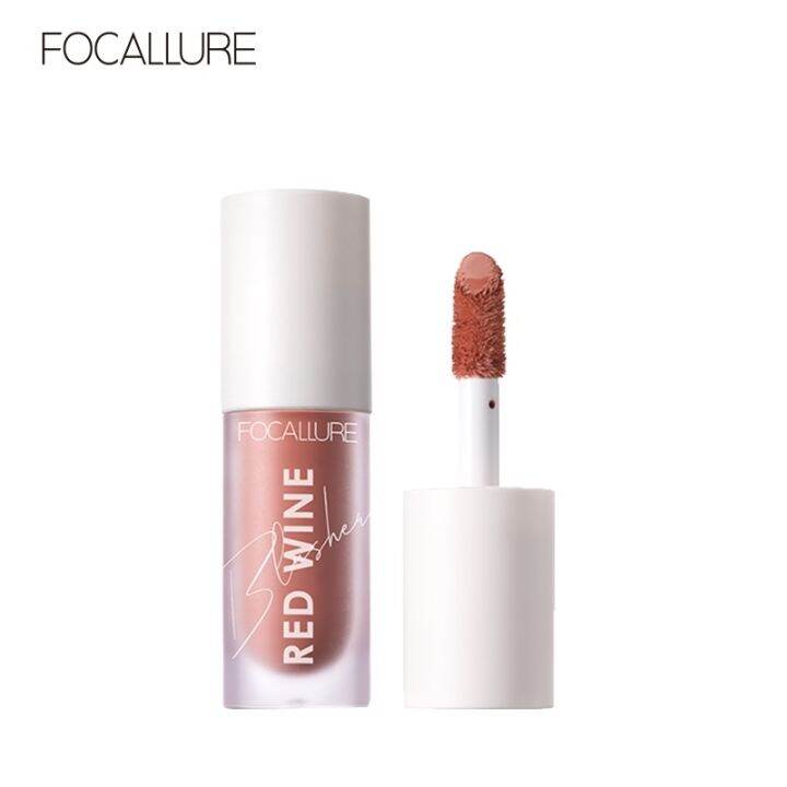 FOCALLURE Liquid Blush Hangover Red Wine Natural Matte Cream Cheek Tint