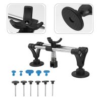 {7ho car tools} Dent Car Puller Kit Repair Auto Set Tool Pole Bridge Double Removal Paintless Tools Tabs Lifter Body