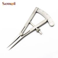 SANHOOII Double Eyelid Measuring Calipers Cosmetic Stainless Steel Surgery Equipment Eye Scale Ophthalmic Instruments Linear Measurement