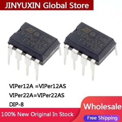 10Pcs New VIPer12AS VIPer22AS VIPer12A VIPer22A SMD SOP8 DIP-8 Induction Cooker Power IC Chip In Stock Wholesale