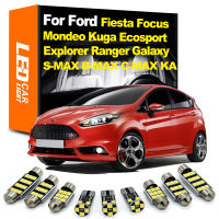 Zoomsee สำหรับ Ford Fiesta Focus Mondeo Kuga KA Explorer Ranger Galaxy S-MAX B-MAX C-MAX รถ Canbus ภายใน LED Light Kit