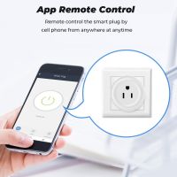 Tuya WiFi Smart Plug Socket US 20A16A10A Adaptor Wireless Remote Control Power Energy Monitor Works With Amazon Alexa Home