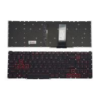 US/RU แป้นพิมพ์สำหรับ Acer Nitro 5 AN515-54 AN515-43 AN515-44 AN517-51 52 N17 N17PG0-K1 N715-51 N20c1 AN515-55 N20c2