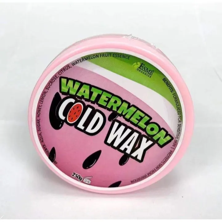 ORIGINAL Esme Organics Cold and Taffy Wax Hair Removal 250g WATERMELON