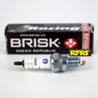 หัวเทียน BRISK COPPER RACING แกนทองแดง YAMAHA QBIX Spark Plug  (CY41RAN) รองรับทุกน้ำมัน Made in EU