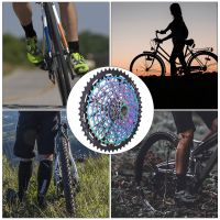 Tbest จักรยานเสือภูเขา Freewheel จักรยานสีสันสดใส Freewheel Ultralight Hollow Out Bike Flywheel 9-50T Integration Freewheel อุปกรณ์เสริมสำหรับจักรยานเสือภูเขา