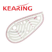 Kearing Plastic Vary Form Curve Ruler ไม้บรรทัดโค้งสำหรับทำแพทเทิร์น (6401)