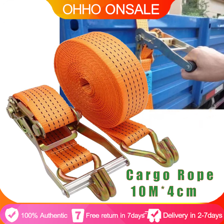 🔝Original+24hours delivery 10M Cargo Strap Heavy Duty Adjustable