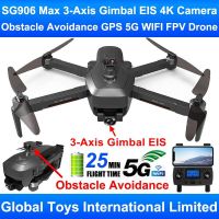 ZLRC Beast 3 SG906สูงสุดกับเซ็นเซอร์หลีกเลี่ยงอุปสรรค3แกน Gimbal EIS มืออาชีพ4K กล้อง GPS 5G ของเล่นควอดคอปเตอร์โดรน WIFI FPV RC