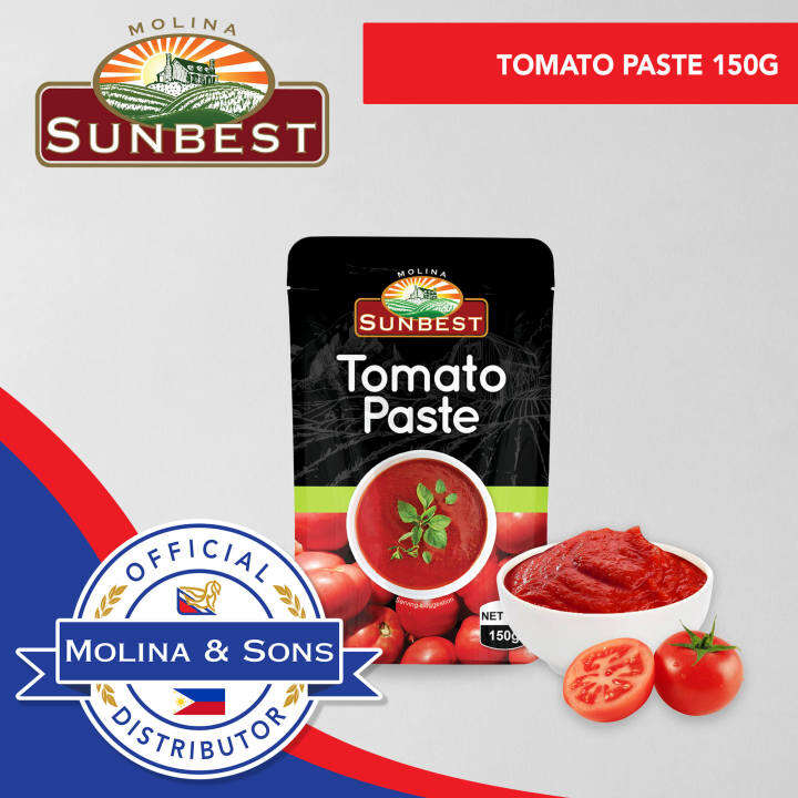 Sunbest Tomato Paste 150g Lazada PH