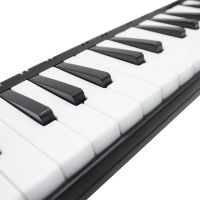 เครื่องมืออุปกรณ์เสริมดนตรีสไตล์เปียโน Pianica 37คีย์ Melodica พร้อมกระเป๋าหิ้วสำหรับเด็กผู้เริ่มเรียนเริ่มต้น