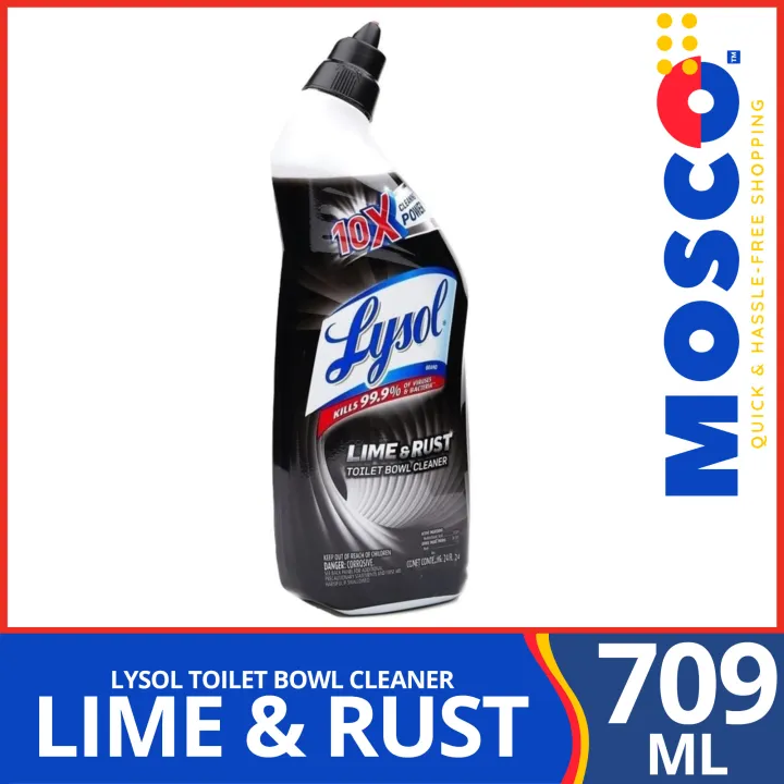 LYSOL Lime & Rust Toilet Bowl Cleaner 709mL Lazada PH