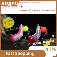 ANGRU4598 1pc ตะขอสามชั้น เหยื่อตกปลา VIB การสั่นสะเทือน Wobblers crankbaits เหยื่อล่อตกปลา ร้อนแรงมาก ที่หมุนได้ เหยื่อจมวิบ อุปกรณ์ตกปลาสำหรับตกปลา