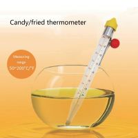 ✹﹉♚ Candy Deep Fry Thermometer with Pot Clip Stainless Steel Stem Cooking Thermometer for BBQ Grilling Supplies