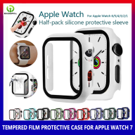 Mặt Kính + Vỏ Tương Thích Với Ốp Apple Watch 7 6 SE 5 4 3 2 1 Cho I Watch thumbnail