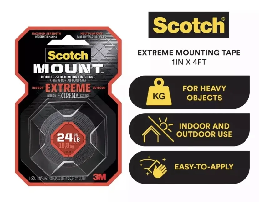 3M Scotch Extremely Strong Mounting Tape