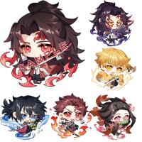 Anime Keychains Demon Slayer Tsugikuni Yoriichi Agatsuma Zenitsu Keychain Kimetsu No Yaiba Gifts Keyring