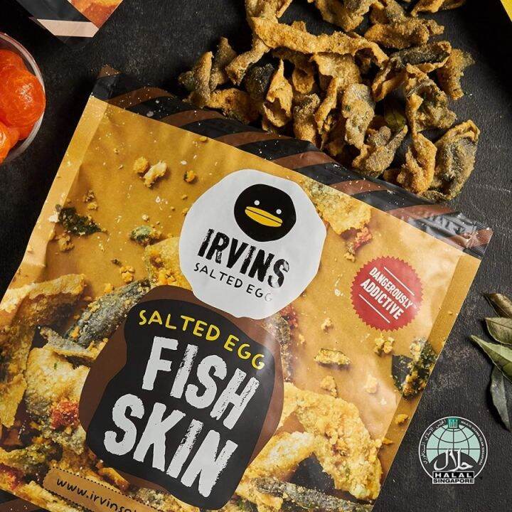 IRVINS Salted Egg Fish Skin | Lazada Indonesia