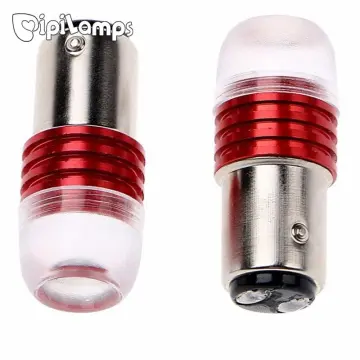 2x 1157 LED Strobe Flashing Brake Stop Bulb Tail Blinking Lights Red  Accessories