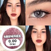 ?ขายดีที่1 มีค่าสายตา? Lovelylens Shimmer Becky Gray Black Brown บิ๊กอาย สุดปัง คอนแทคเลนส์ รายเดือน มีอย แถมตลับฟรี