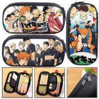 Japanese Anime Haikyuu Pencil Case Comic Yingshan Feixiong Fashion Fly High Teenagers Pencil Bag Students School Stationary Bags