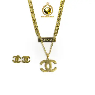 Shop Chanel Stainless Chanel Necklace with great discounts and