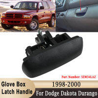 สำหรับ Dodge Dakota 1997-2000สำหรับ durango 1998-2000 5EM34LAZ ถุงมือกล่องหัวเข็มขัดฝาสลักล็อคกล่องเครื่องมือรถสวิทช์จับ