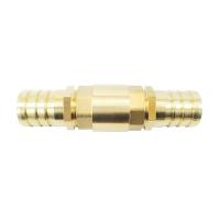 6mm 8mm 10mm 12mm 14mm 16mm 19mm 25mm 32m Hose Barb Brass Vertical Lift Spring Check Valve One Way Non-return Valve For Water Plumbing Valves