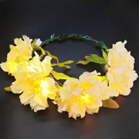 Prom Headwear And Headband Dress Headwear And Headband Holiday Accessories Warm White Headlamp Garland Hawaiian Photo Accessories