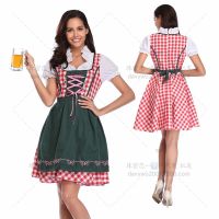 [COD] New real shot beer girl dress body shaping stage performance costume maid