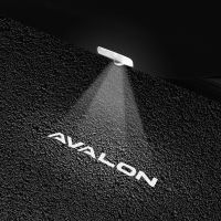 ไฟ LED เงาประตูรถ AVALON ไฟต้อนรับสำหรับโตโยต้า AVALON GR กีฬาโตโยต้า AVALON 5D ไฟโลโก้โตโยต้าโคมไฟโปรเจ็คเตอร์