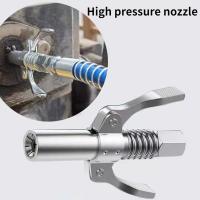 NPTI/8 10000 PSI Grease Coupler Heavy-Duty Quick Release Grease Gun Coupler Two Press Easy To Push Accessories