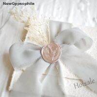 【hot sale】✘∏₪ D18 [[NewGypsophila]] Frayed Edged Wrinkle Chiffon Silk Ribbon Handmade Ripped Wedding Flower Bouquet HOT SELL