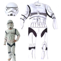 ภาพยนตร์ Star-Wars: The FORCE awakens S tormtrooper ดีลักซ์หมวกกันน็อคฮาโลวีนปาร์ตี้เครื่องแต่งกายคอสเพลย์หน้ากาก