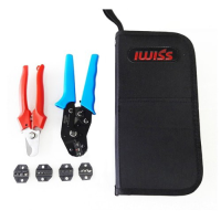 ชุดคีมหนีบหางปลา IWISS SN-02C,0.25-2.5mm. P4