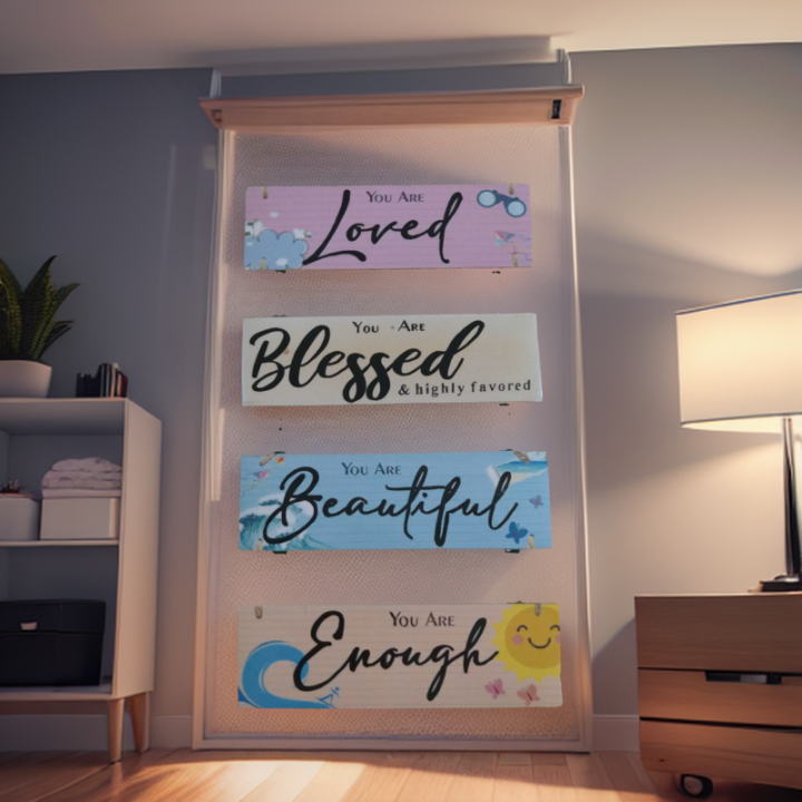 Wall hanging word quotes Lazada PH