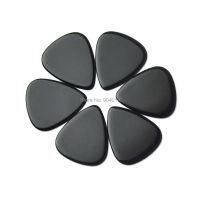 Lots of 50pcs Extra Heavy 1.5mm Blank Guitar Picks Plectrums Solid Black For Electric guitar bass