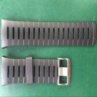 （Bar watchband）ที่วางโทรศัพท์ซิลิโคนสีดำขนาด22มม. ดั้งเดิมสำหรับนาฬิกาข้อมือ Spovan2 / SPV709 / SPV710